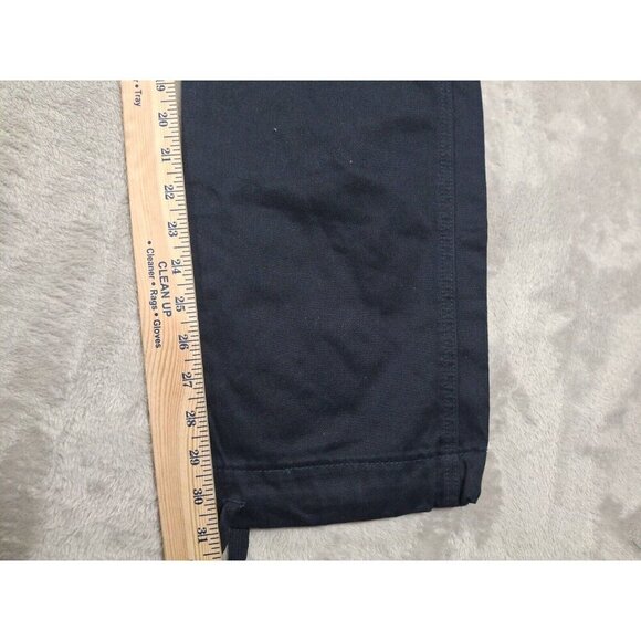 MNML Vintage Twill Cargo Pants Men’s Size 32 Midnight Blue Utility Workwear Stre - Picture 14 of 16
